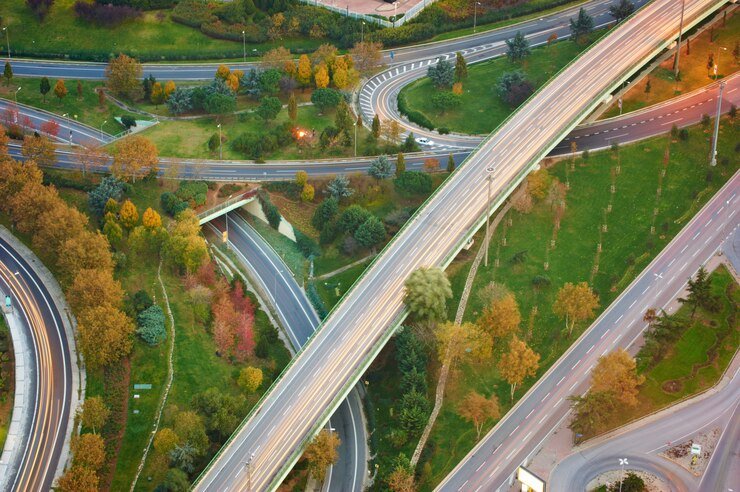 Virginia times continuous flow intersection 2014 